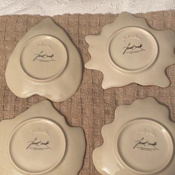Juliska 4pc fall plate set - Picture 2 of 2